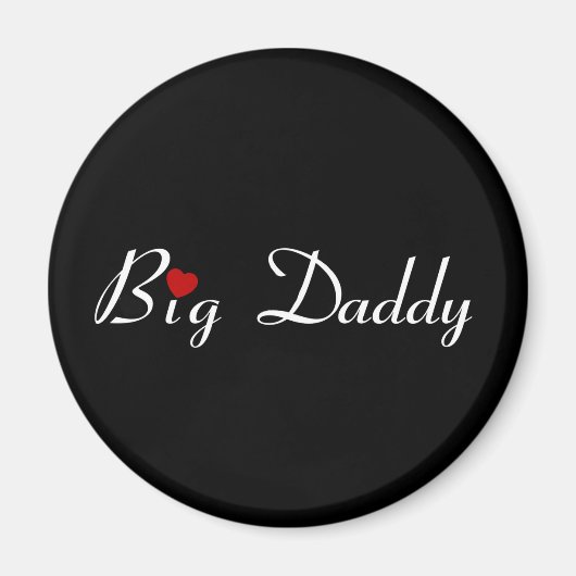 Aimant Big Daddy avec Red Heart (Devant)