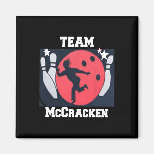 Aimant Big Ern Mccracken Funny King Pin Bowling T Shirt 1