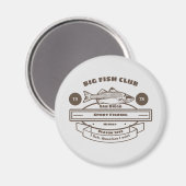 Aimant Big Fish Club (Recto/Verso)
