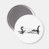 Aimant Big Foot et Nessie (Recto/Verso)