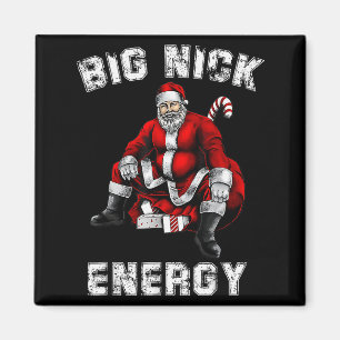 Aimant Big Nick Énergie Drôle de Père Noël de Noël
