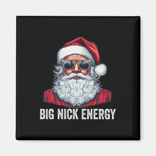 Aimant Big Nick Energy Christmas Père Noël (Devant)
