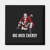 Aimant Big Nick Energy Fun Père Noël Noël 3 (Devant)