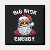Aimant Big Nick Energy Fun Père Noël Noël 4 (Devant)
