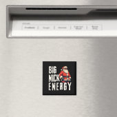 Aimant Big Nick Energy Funny Santa Christmas  (In Situ (Lave-vaisselle))