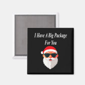 Aimant Big Package Christmas Funny Naughty Dirty Raunchy (Recto/Verso)