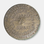 Aimant Big Pines Visitor Centre, Wrightwood CA. Référence (Devant)