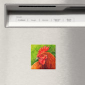 Aimant Big Red - Rooster Magneted R (In Situ (Lave-vaisselle))