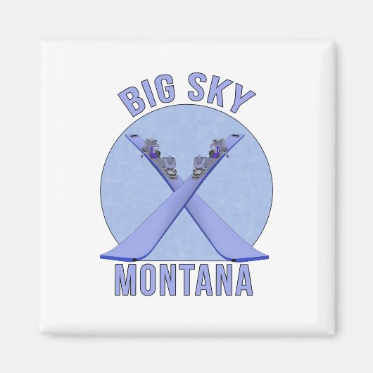 Aimant Big Sky, Montana (Devant)