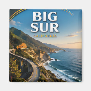 Aimant Big Sur Bixby Bridge Côtière