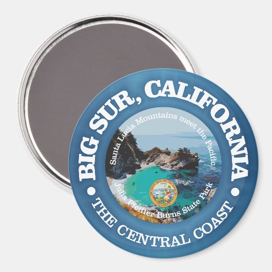 Aimant Big Sur (C) (Recto/Verso)