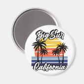 Aimant Big Sur Californie (Recto/Verso)