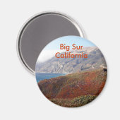 Aimant Big Sur, Californie (Recto/Verso)