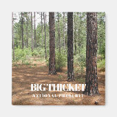 Aimant Big Thicket National Preserve, Pine Forest, Texas (Devant)