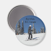 Aimant Big White, C.-B. Canada (Recto/Verso)