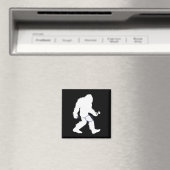 Aimant Bigfoot Badminton Player Sasquatch Shuttle (In Situ (Lave-vaisselle))