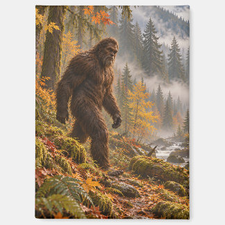 Aimant Bigfoot Brume d'Automne