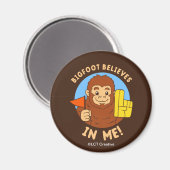 Aimant Bigfoot croit en moi (Recto/Verso)