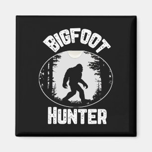 Aimant Bigfoot Hunter Sasquatch Drôle Humour