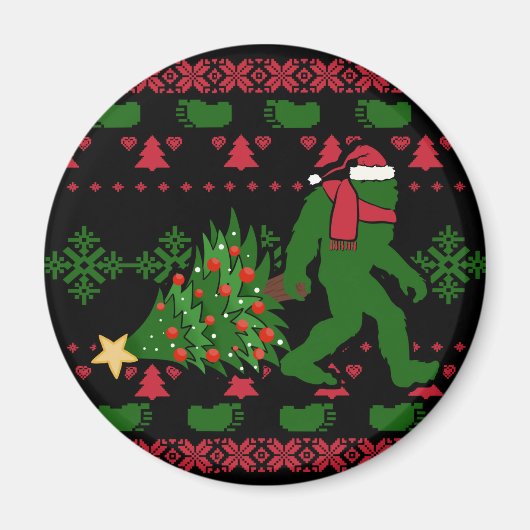 Aimant Bigfoot on genou (Devant)