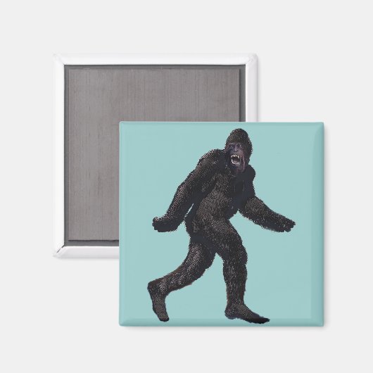 Aimant Bigfoot Sasquatch Yetti (Recto/Verso)