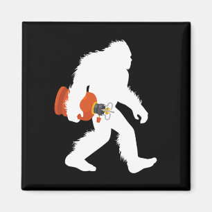 Aimant Bigfoot transportant le réservoir de propane Sasqu