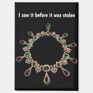 Aimant Bijoux de la Couronne de France avant le vol