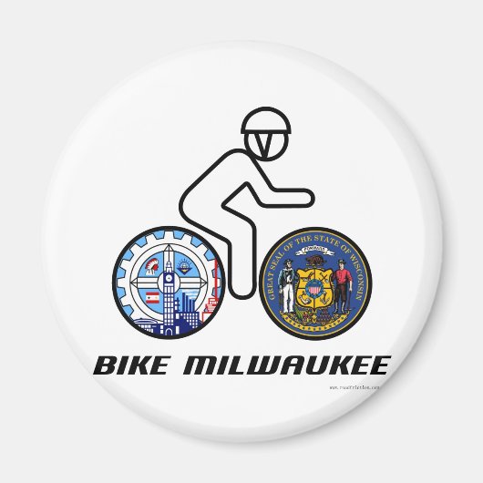 Aimant Bike Milwaukee (Devant)