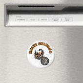 AIMANT BIKER GRANDPA (In Situ (Lave-vaisselle))