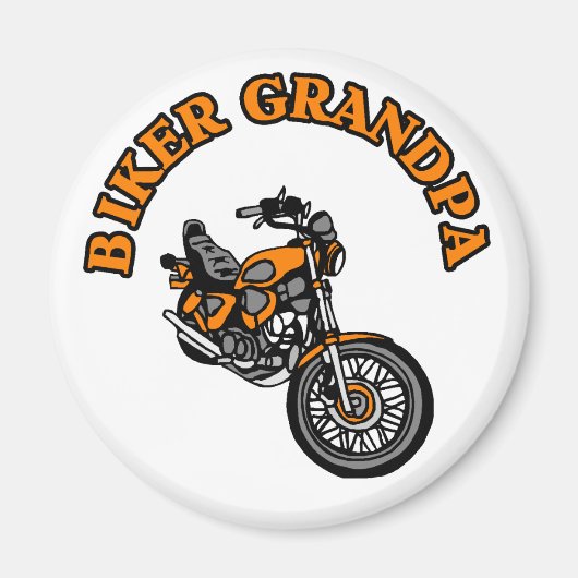 AIMANT BIKER GRANDPA (Devant)
