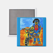 Aimant Biker Joanne (Recto/Verso)