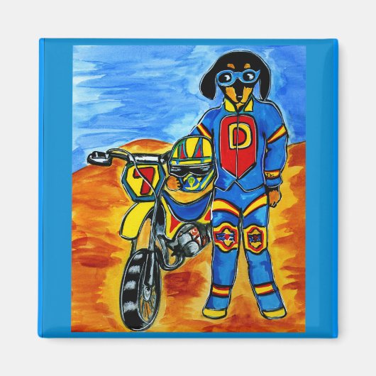 Aimant Biker Joanne (Devant)