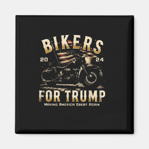 Aimant Biker Pour Trump 2024