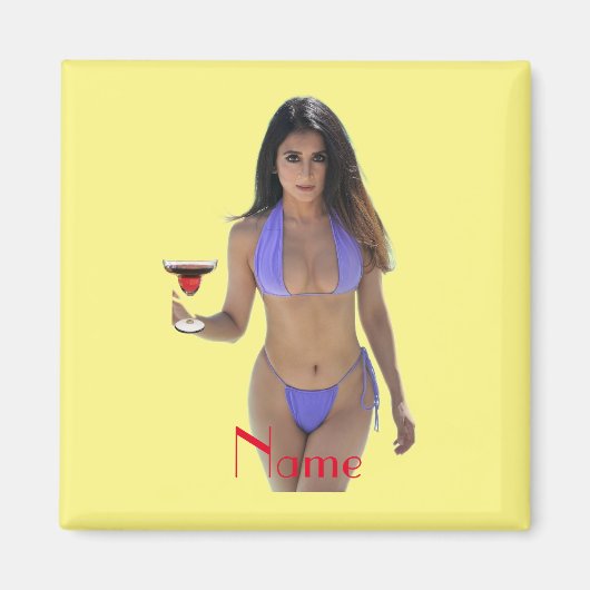 Aimant Bikini brun beauté Thunder_Cove (Devant)