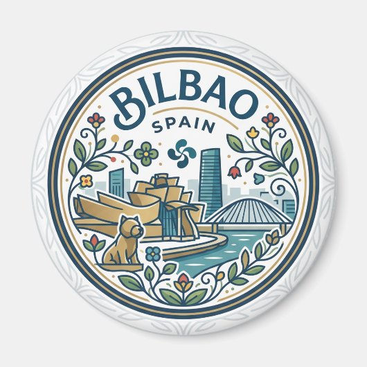 Aimant Bilbao, Espagne Espagne (Devant)