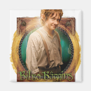 Aimant BILBO BAGGINS™ Caractère avec nom