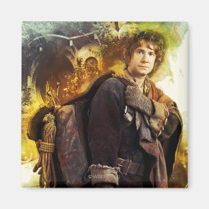 Aimant BILBO BAGGINS™ et la société des nains graphiq