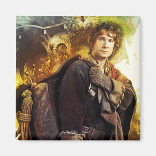 Aimant BILBO BAGGINS™ et la société des nains graphiq