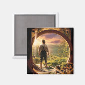 Aimant BILBO BAGGINS™ Retour dans le collage de shire (Recto/Verso)
