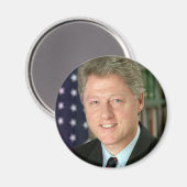 Aimant Bill Clinton (Recto/Verso)