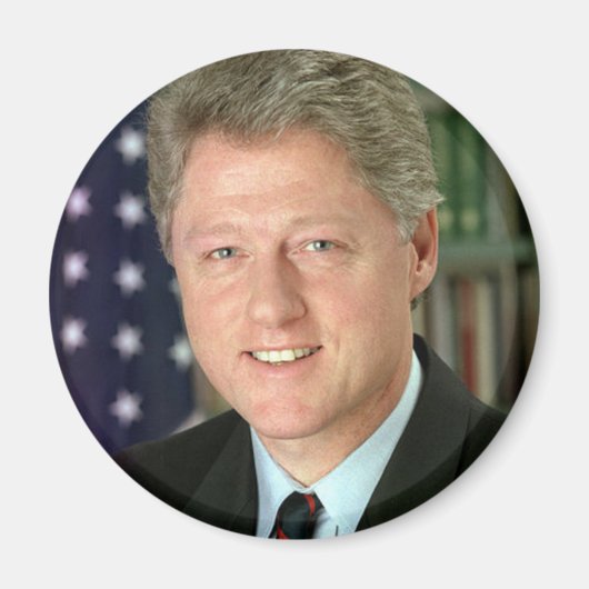 Aimant Bill Clinton (Devant)