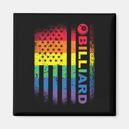 Aimant Billard Billard Billard américain Billiard - Bil (Devant)