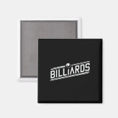 Aimant "billard" - Design élégant (Recto/Verso)