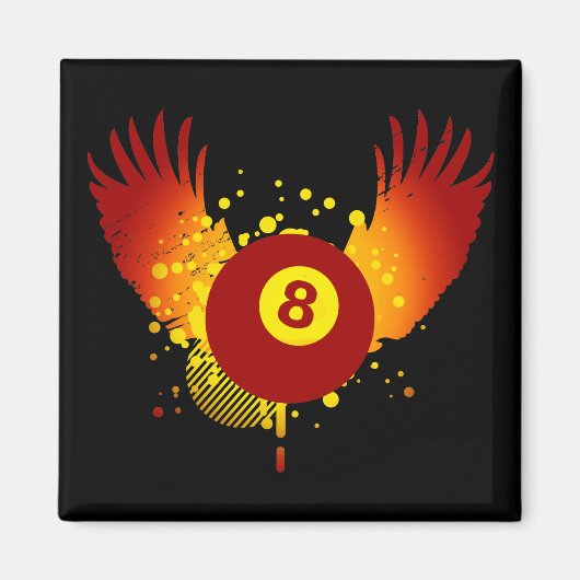 Aimant billard hi-fi (Devant)