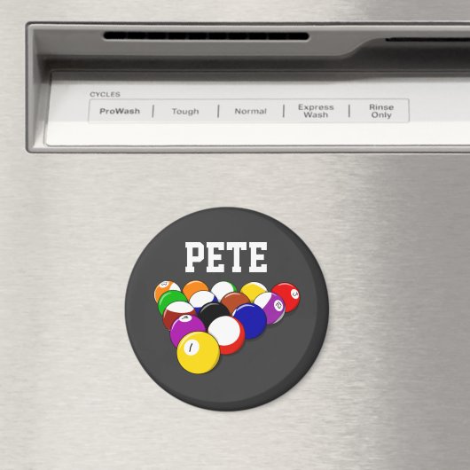 Aimant Billard modèle, design populaire (In Situ (Lave-vaisselle))