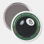 Aimant Billard Pool Huit Bal (Recto/Verso)