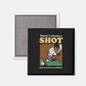 Aimant Billard Snooker Rétro (Recto/Verso)