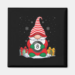 Aimant Billiard Ball Gnomes de Noël mignon Billiard Ball