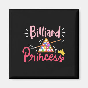 Aimant Billiard Princesse Femme Billiards Cue Sports Pool