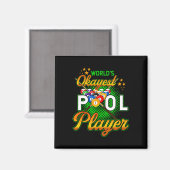 Aimant Billiards Worlds Okayest Pool Player 1 (Recto/Verso)